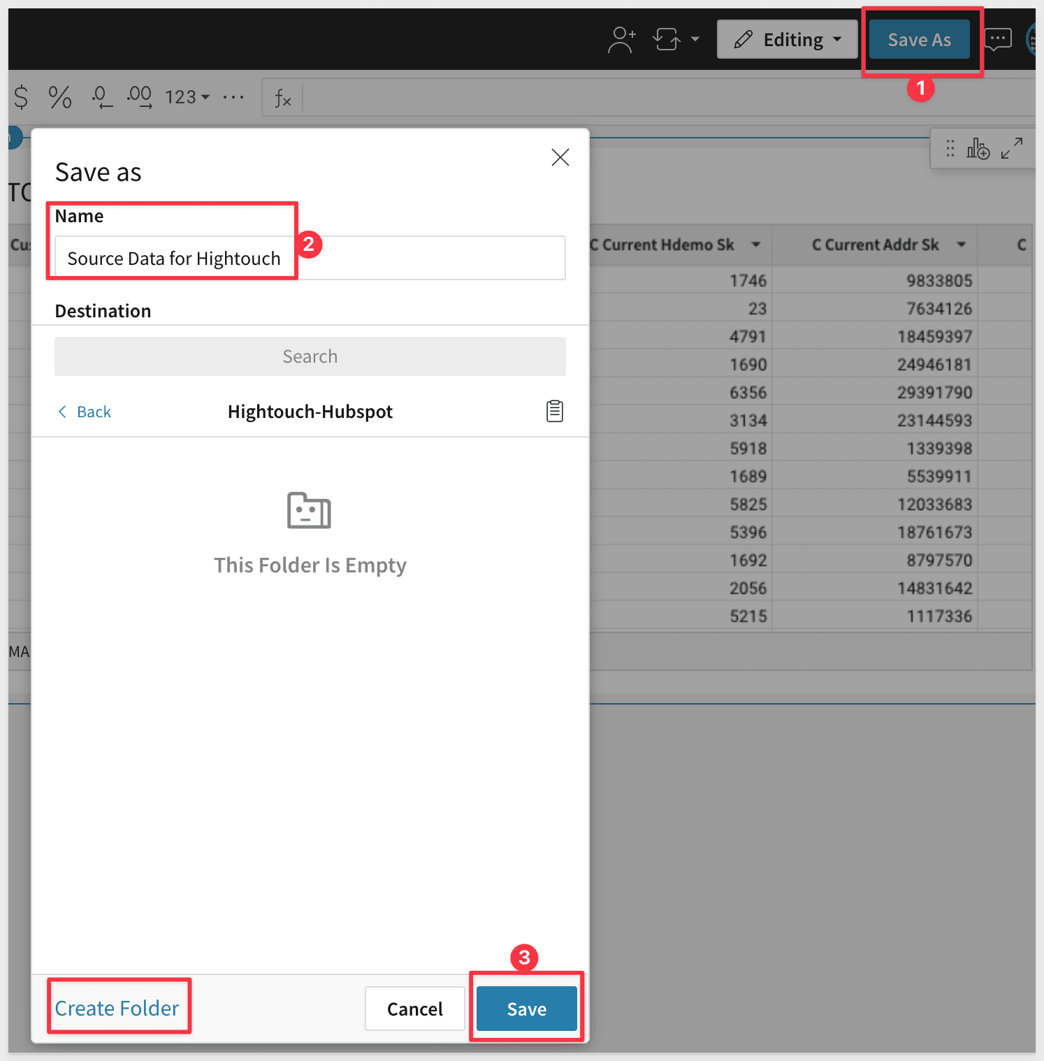 saving your Workbook