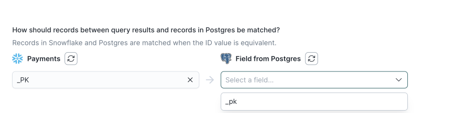 Sync configuration in the Hightouch UI