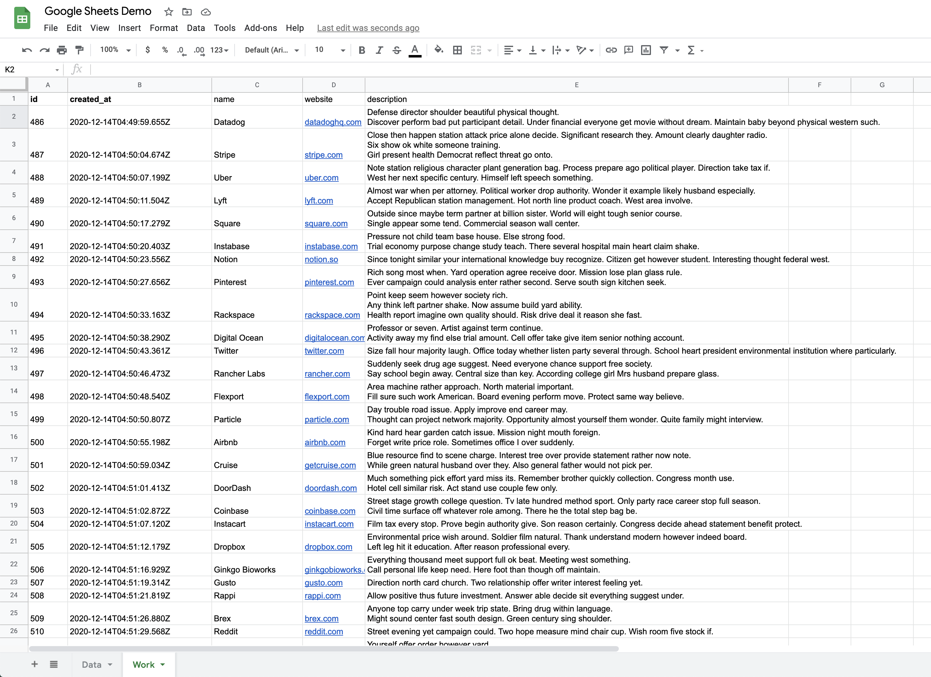 Google Sheets | Hightouch Docs